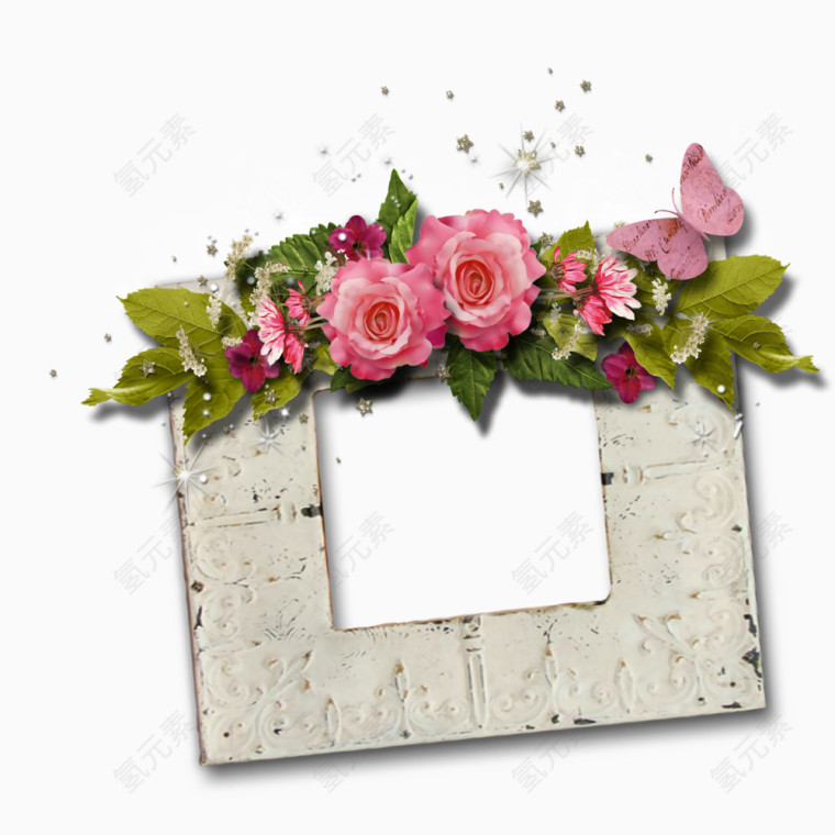 庆典花卉边框花卉边框图片