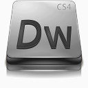 AdobeDreamweaverCS4灰色adobe-web-suite-cs4-icons