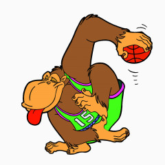 猴子打篮球