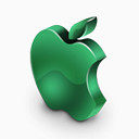 白色的苹果mac-3D