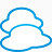 天气云超级单蓝图标