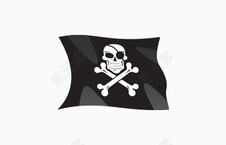 卡通海盗旗