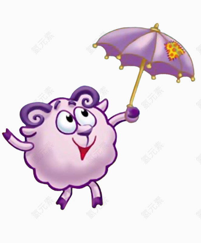 绵羊打伞
