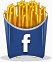 脸谱网法国薯条social-fries-icons
