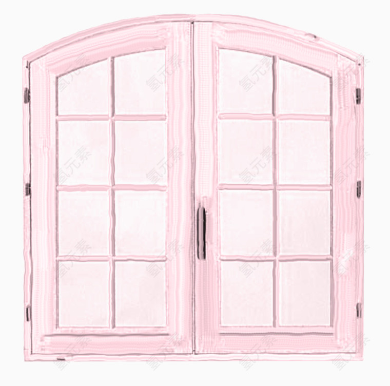 粉红色的窗户