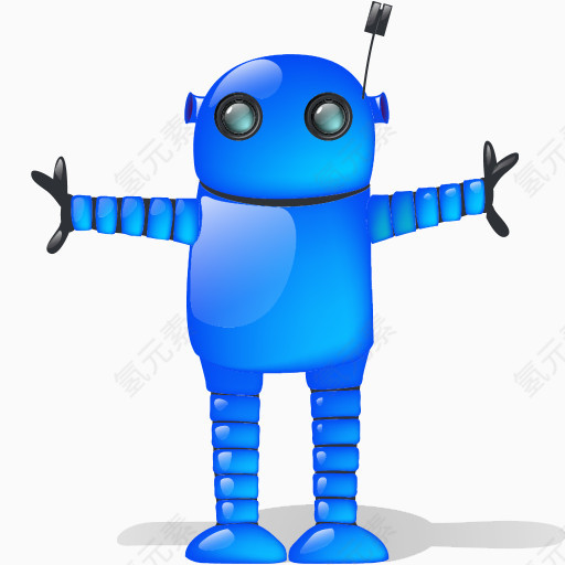 自动自动机器自动机蓝色深蓝色的靛蓝机机枪深蓝色机器人蓝宝石阴影随着免费大安卓图标