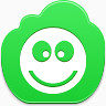 好吧微笑free-green-cloud-icons