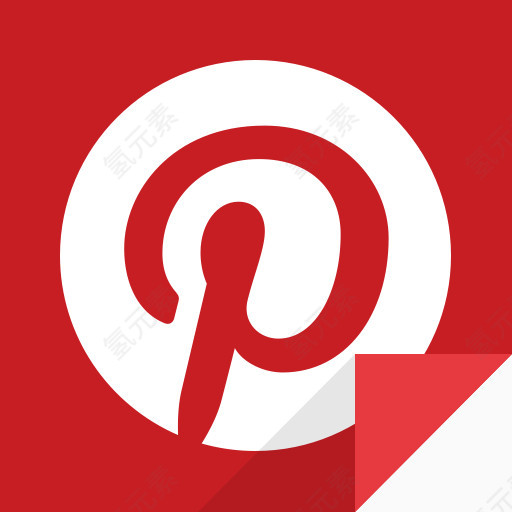 通信PinterestPinterest的标志社交媒体社会网络社会flipicons |卷1
