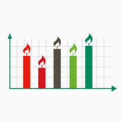 蜡烛形状信息表矢量