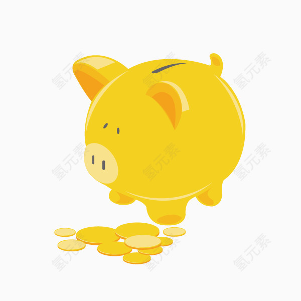 金猪 存钱罐 钱币
