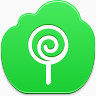 棒棒糖free-green-cloud-icons