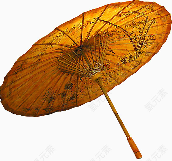古老的纸伞