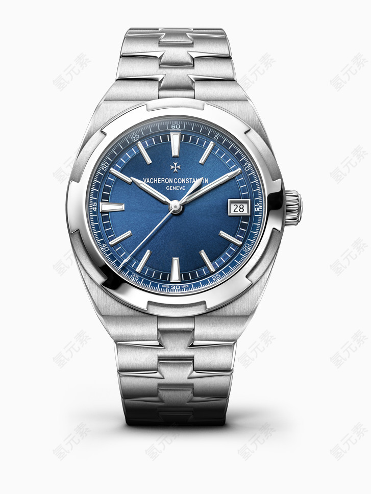 江诗丹顿蓝色腕表手表男士手表