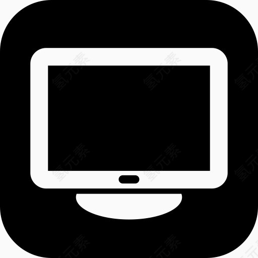 电脑类桌面显示监控屏幕电视基本界面