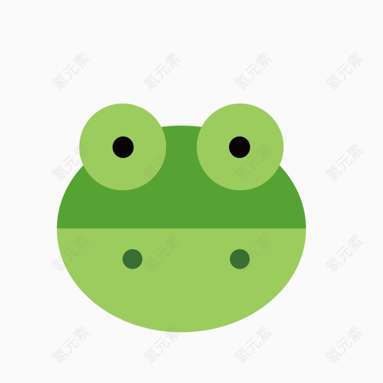 青蛙面部
