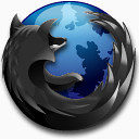 黑色火狐浏览器黑色和蓝色