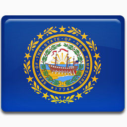 New Hampshire Flag Icon