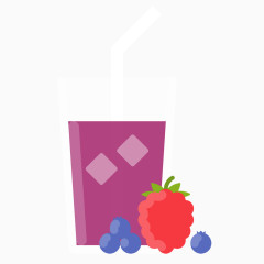 冰镇蓝莓汁儿