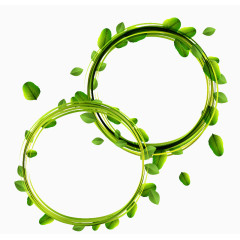 绿叶圆环