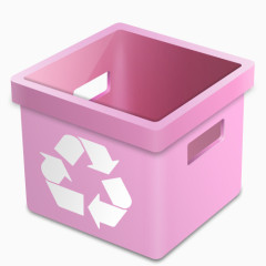 粉色方形盒子