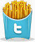 推特法国薯条social-fries-icons