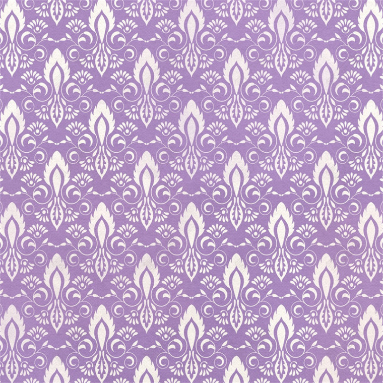 紫色欧式花纹纹理