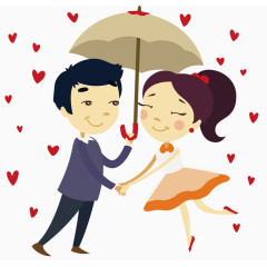 恋人与伞