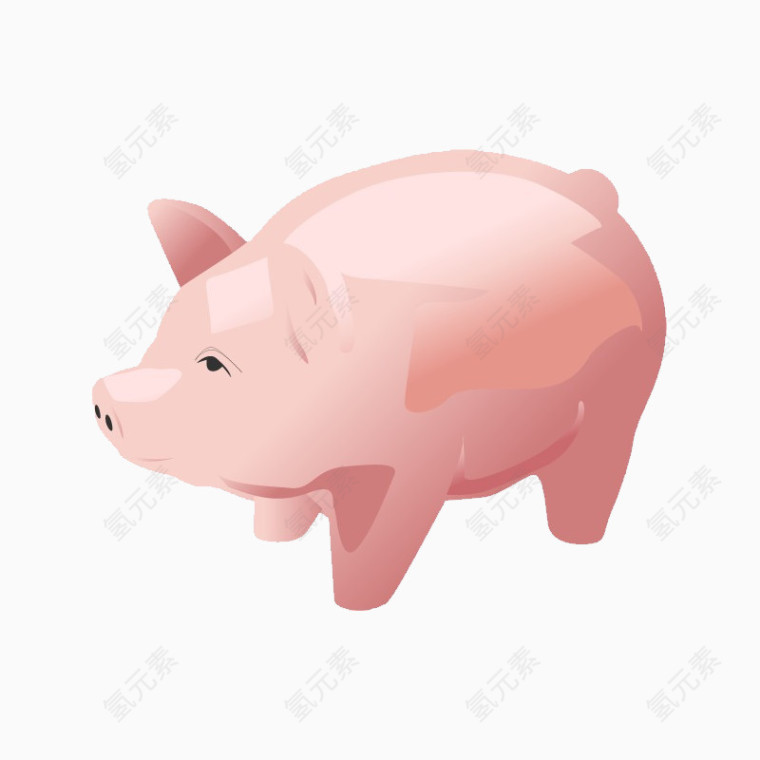 卡通金融小猪