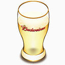 百威啤酒啤酒玻璃Beer-icon