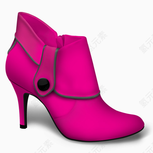 穿高跟鞋的鞋子pink-icons