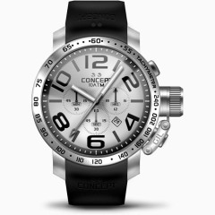 灰色概念看概念手表图标