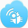 广播错误Blue-Cloud-icons