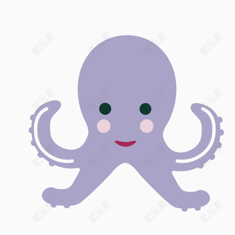 紫色章鱼