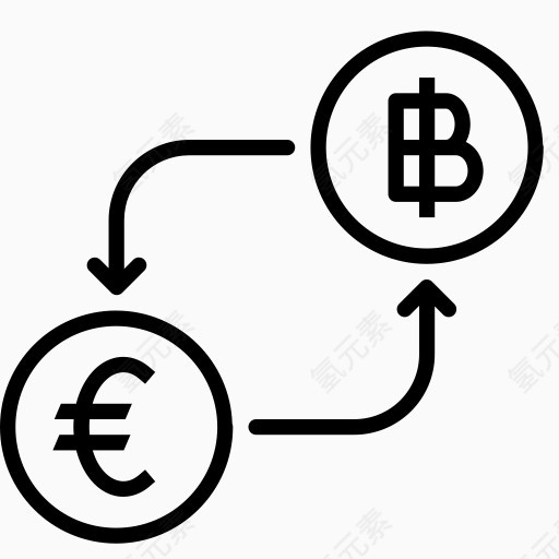 比特币转换货币欧元金融钱以转换货币--比特币