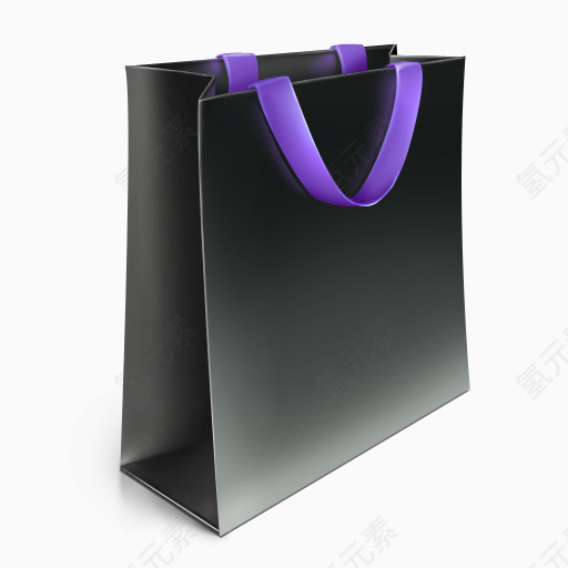 袋购物紫罗兰色的bag-icon-set