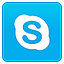 Skype新的社交媒体书签图标集