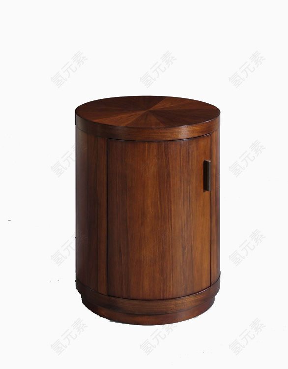 创意手绘桌子  木质家具圆凳子