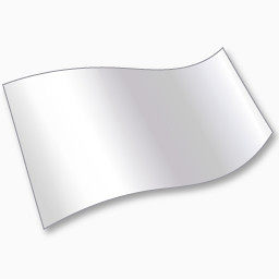 Solid Color White Flag 2 Icon
