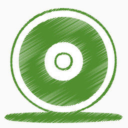 Green cd Icon