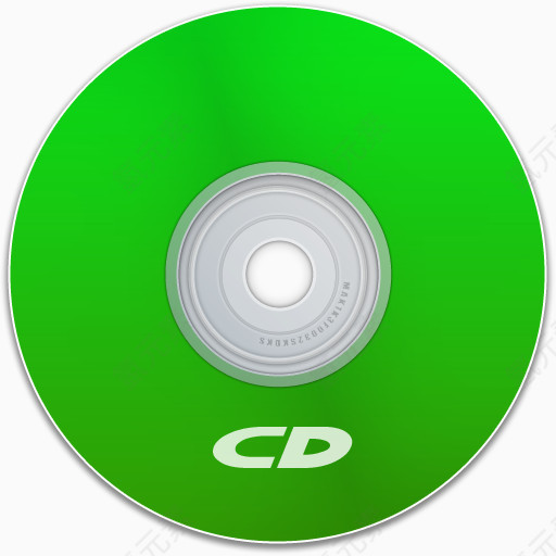 CD绿色DVD盘磁盘保存极端媒体