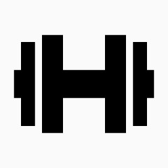 哑铃运动体育运动。Android L（棒棒糖）图标。