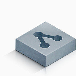 分享部署isometric-3d-social-icons