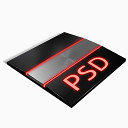 PSD文件纸文件红色专业