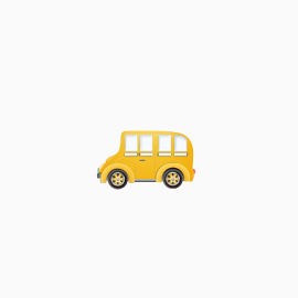 黄色小车