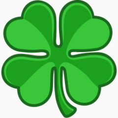幸运的白花酢浆草St-Patricks-Day-icons