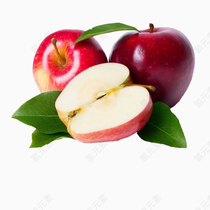 高清红色水果新鲜苹果