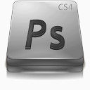 AdobePhotoshopCS4灰色adobe-web-suite-cs4-icons