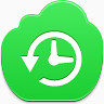 时间机free-green-cloud-icons