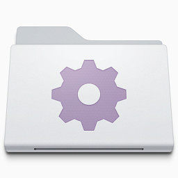 Folder Smart White Icon