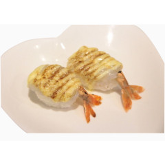 鱼尾米团寿司
